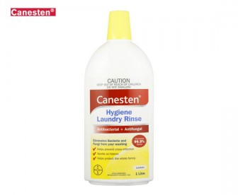 Canesten 拜耳凯妮汀 衣物除菌消毒液 柠檬味 1公升【每单限购1件】 Canesten 拜耳凯妮汀 衣物除菌消毒液 柠檬味 1公升【每单限购1件】